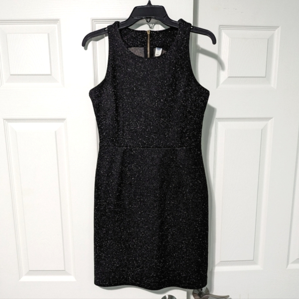 Old Navy black speckle dress 🌌